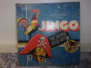 Vtg. 1942 Cadaco - Ellis JINGO The Jigsaw BINGO Game - Picture 1 of 24