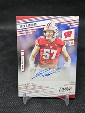 Jack Sanborn 2022 Panini Chronicles Rookie Auto Draft Picks Prestige Xtra Points