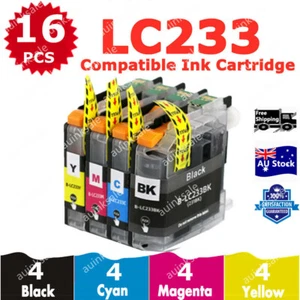 16x Non-OEM Ink Cartridge LC233 LC 233 For Brother MFC J5720dw J4620dw J4120dw - Picture 1 of 6