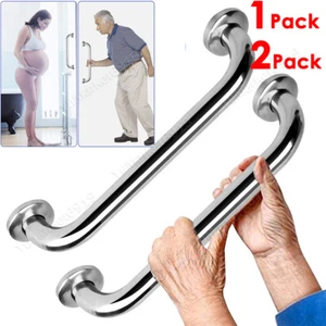 1/2x Maniglione Commerciale Acciaio Inox Bagno Sicurezza Handicap Mano - Foto 1 di 17