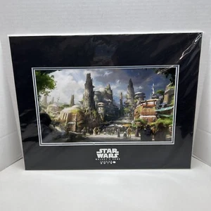 Star Wars Galaxy's Edge Landing Poster Print 2019 - Picture 1 of 4