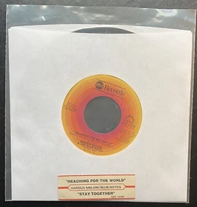 Harold Melvin Blue Notes Reaching For The World 1976 Vinyl 45 (G+) ABC12240 - Picture 1 of 3