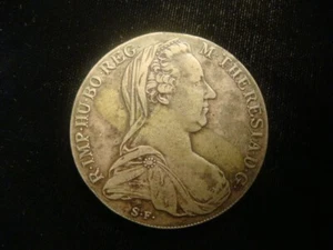 AUSTRIA. MARIA-THERESA. 1740-1780. THALER 1780. Gunzburg. Trade coinage. - Picture 1 of 2