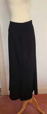 CYNTHIA STEFFE SAKS FIFTH AVE BLACK MAXI SKIRT SIZE 10 NWT - Image 1 of 4