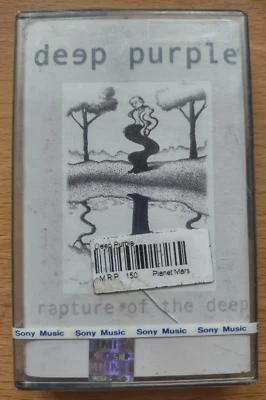 Deep Purple Rapture Of The Deep India Audio Cassette Sealed Rare - Image 1 of 4