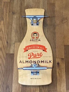 CALIFIA Farms Almond Milk Advertisement Display Skateboard - Independent 1 Of 1 - Picture 1 of 17