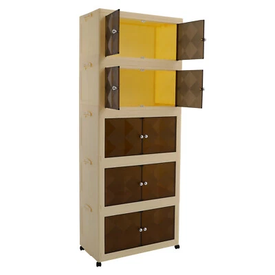 Foldable Storage Bins, 5-tier Storage Organizer Bin, for Bedroom, Living Room - Image 1 of 4