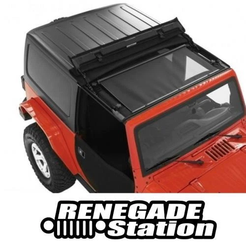 JK Auziehbarer Parasole Avvolgibile Top Bikini per Hardtop Mesh Bestop 07-18 - Imagen 1 de 1