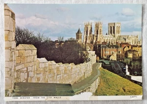 Vintage Judges Ltd Postcard York Minster from the City Walls - Bild 1 von 2