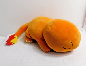 C7 - Pokemon 20" Sleeping Charmander Plush Toy - Picture 1 of 5