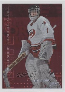 1999-00 ITG Be A Player Millennium Signature Series Ruby /1000 Arturs Irbe #50