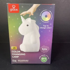 Globe Electric Rylie Unicorn MultiColor LED Rechargeable Silicone Night Light - Picture 1 of 5