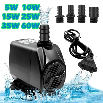 Mini Wasserpumpe Aquarium Klein Tauchpumpe Aquariumpump Springbrunnen Pumpe DHL - Bild 1 von 4