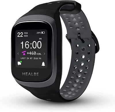HEALBE GoBe3 Smart Band- Automatic Calorie In&Out Tracker, Hydration, HR monitor