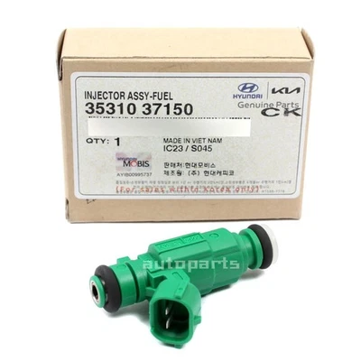 Inyector de combustible genuino 3531037150 para Hyundai Kia 1,6 L 2,5 L 2,7 L 1999-2011 Foto 1 de 4