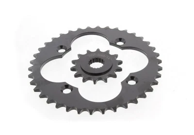 Piñones para Honda TRX450R 450R 2004-2014 14 dientes delanteros y 38 dientes traseros negros Foto 1 de 4