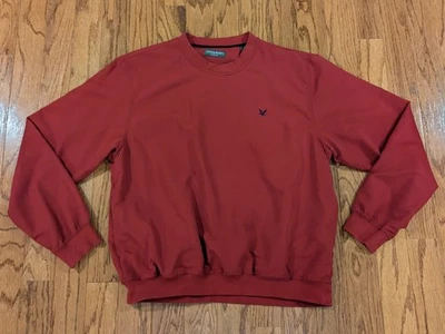 Vintage Lyle & Scott Mens Pullover Golf Windbreaker Red Medium - Image 1 of 4