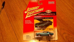 Camaro Z28 RS 2002 Johnny Lightning Blue 1970 #AP - Imagen 1 de 7
