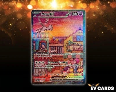 Pokémon TCG - Mew ex 053 Scarlet & Violet Promo Card Alt Art | NM - Image 1 of 3