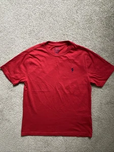 Boys Polo Ralph Lauren Size M/10-12 Red Crewneck T-shirt - Picture 1 of 5