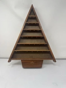 VINTAGE Hallmark Shadow Box Memory Tree Wood Mini Ornament Keeper 1988 Y - Bild 1 von 12