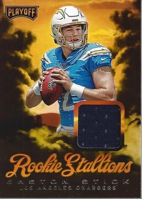 2019 Playoff Rookie Stallions Jerseys #31 Easton Stick Jersey - FB - Image 1 of 2