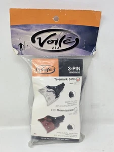 Voile #201 Telemark 3-Pin Bindings, .100" Aircraft Quality Aluminum - NEW - Picture 1 of 2