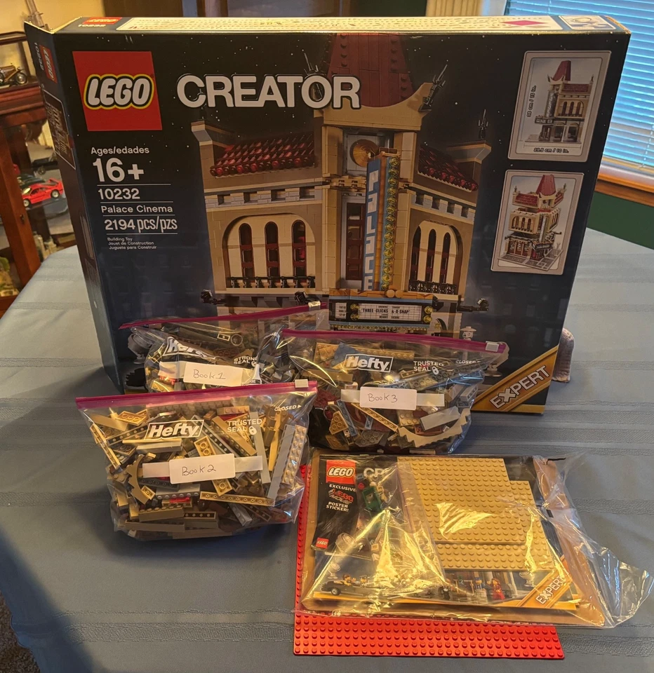 Lego Creator Expert 10232 Palacio Cinema Retirado 100% Completo Ex. Estado Foto 1 de 4