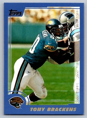 Tony Brackens 2000 Topps Jacksonville Jaguars #115 - Image 1 of 2