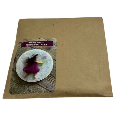 羊毛毡套件夏季儿童女孩针毡工艺爱好项目 — 第 1/3 张图片