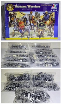 Italeri 6010 Saracen Warriors Moors XI Century Crusade LOT 540 Warriors 13 Poses Foto 1 de 4