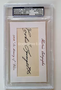 2010 "In Memory Of" COOKIE LAVAGETTO Signed PSA/DNA #d 1/1 4X All Star Autograph - Bild 1 von 1