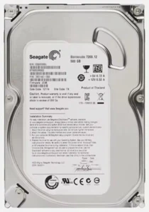 SEAGATE BARRACUDA 500GB 7200 .12 - Imagen 1 de 1