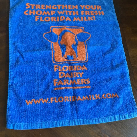 University of Florida Dairy Farmers Towels Gators Rally Towel SGA HD-949E Cover