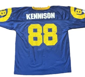 Maglia Los Angeles Rams Eddie Kennison uomo taglia L/XL Starter blu vintage - Foto 1 di 9