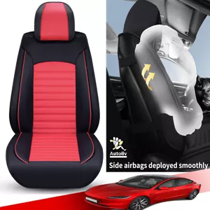 For Chevrolet 3D Luxury Leather Car 2-Seat Cover Front Full Set Cushion Protecto - Picture 1 of 15