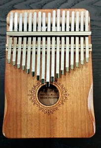 Wooden 17 Keys Kalimba Thumb Piano Percussion Musical Instrument Finger Piano - Picture 1 of 7