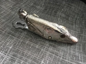 William Comyns Stil Hecht Fisch Büroklammer versilbert - Bild 1 von 5