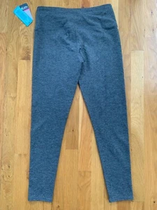 New! Gray MTA Active Leggings Girls Size XLarge 14/16 Fast Dri Stretch - Picture 1 of 5