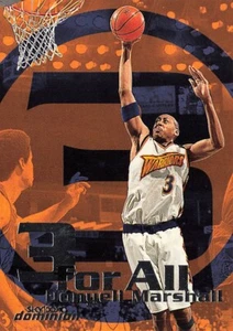 1999 SkyBox Dominion #191 Donyell Marshall Golden State Warriors - Picture 1 of 2