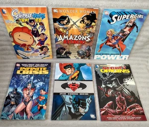 DC TPB Graphic Novel Lot - Superman Batman Supergirl Wonder Woman Secret Origins - Bild 1 von 21