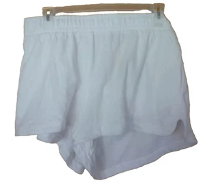 Nuevos pantalones cortos para caminar XXL blancos con abertura lateral para mujer - Imagen 1 de 1