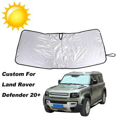 Переднее ветровое стекло солнцезащитный козырек УФ блок на заказ для Land Rover Defender 2020+ - Изображение 1 из 4