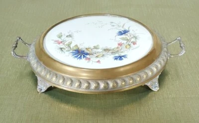 Superbe présentoir à gâteau ancien. Epoque Art Nouveau. Fin XIX ème siècle. - Photo 1/4