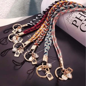 woolen Neck Strap Mobile Phone Straps Keychain Lanyard Mobile Phone Accessories - Zdjęcie 1 z 10