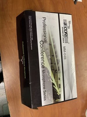 Pro Wired Desk Gooseneck  Microphone System Conference Room Sets 5Core MM-04B - Image 1 of 4