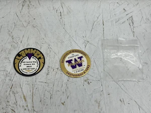1993 University Of Washington Huskies Vs. Stanford Limited Edition Milk Cap Pog - Bild 1 von 5