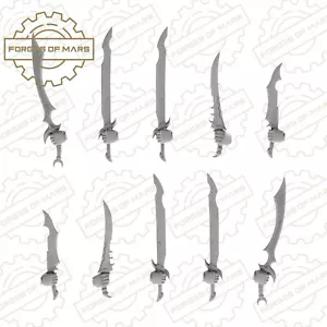 Chaos Gladiators - Lust - Profligates Blades (x5R+5L) - Picture 1 of 1