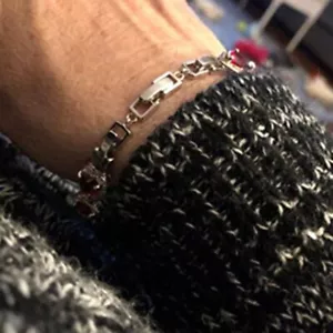 5pz Prolunga Braccialetto Collana Pieghevole Prolunga Chiusura Semplice Estensore Gioielli - Foto 1 di 11