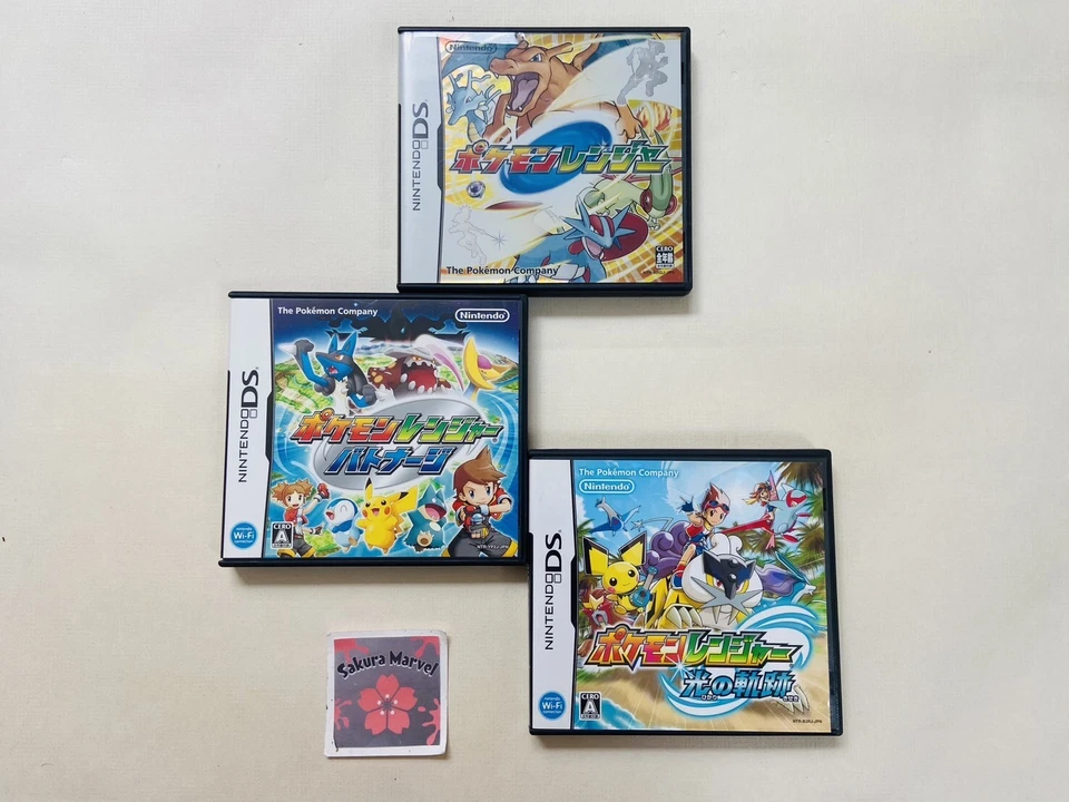 Nintendo DS Pokemon Ranger Guardian Signs Shadows of Almia Japanese Game Tested - Image 1 of 1